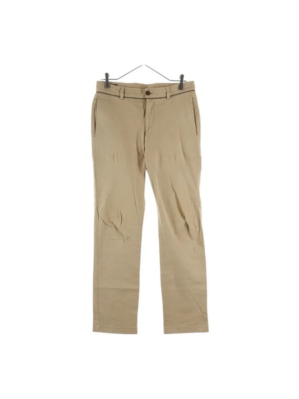 Gucci Skinny Pants Zip Fly Chino Beige